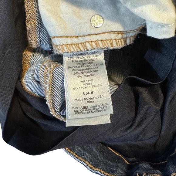 Time And Tru Maternity Comfort Stretch Distressed Denim Shorts Set of Two Size S - Picture 8 of 14